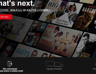 Miniatura: Netflix od dziś w polskiej wersji językowej
