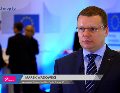 TAURON Polska Energia SA, Marek Wadowski - Wiceprezes Zarządu, #131 ZE...