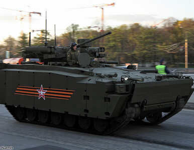 Miniatura: Rosyjski czołg kontrolowany za pomocą......