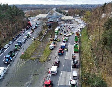Miniatura: Rolnicy blokują granicę z Niemcami....