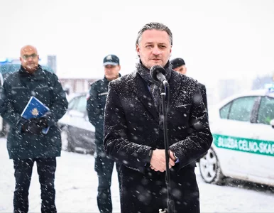 Miniatura: Protest przewoźników na granicy....