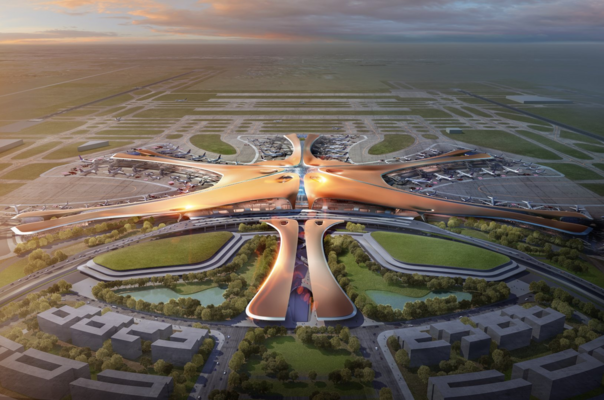 Miniatura: Port lotniczy Pekin-Daxing zachwyca....