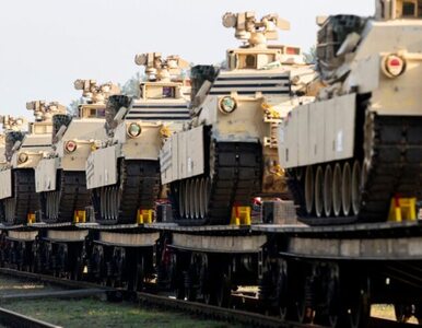 Miniatura: Polska kupi od USA 116 czołgów Abrams....