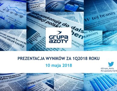 Miniatura: Wideokonferencja ze spółką Grupa Azoty SA