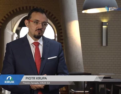 Miniatura: KRUK SA, Piotr Krupa - Prezes Zarządu,...