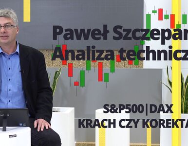 Miniatura: Paweł Szczepanik przedstawia: SP500, DAX,...