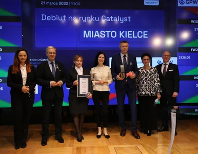 Miniatura: Bank Pekao wsparł Kielce w debiucie na GPW