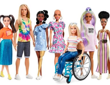 Miniatura: Barbie z bielactwem, rudy Ken. Producent...