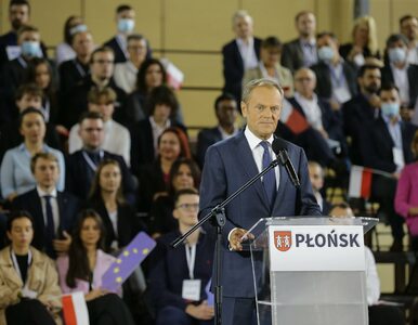 Konwencja PO w Płońsku. Donald Tusk podał fałszywe informacje