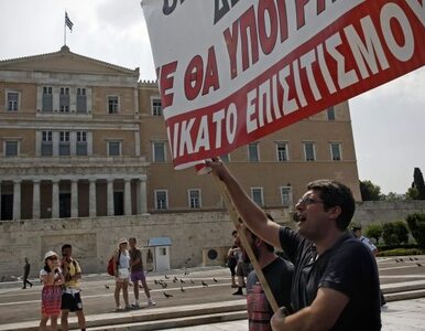 Miniatura: Optymistyczny portal podnosi morale Greków