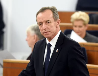 Miniatura: Grodzki wygłosił orędzie. Wcześniej...