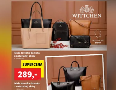 Miniatura: Lidl znów to zrobi. Torebki Wittchen...