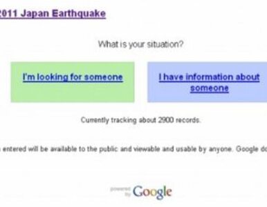 Miniatura: Google pomaga szukać ofiar trzęsienia...