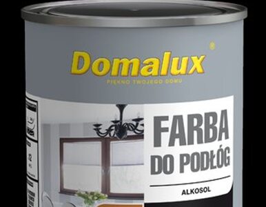 Miniatura: Domalux Alkosol - nowa farba do podłóg...