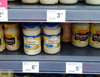 Miniatura: Majonez droższy od wódki? To już jest...