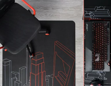 Miniatura: Niedrogie meble dla graczy? Ikea i Asus...