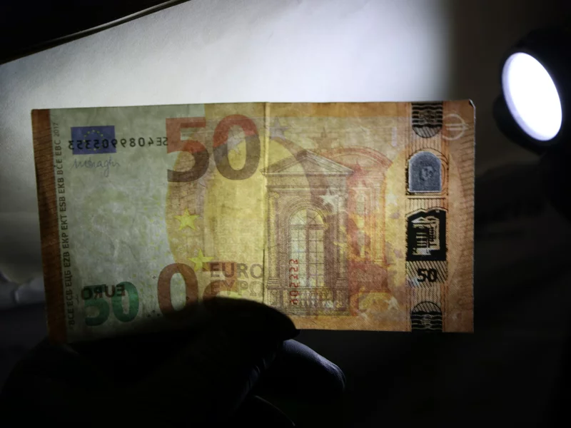 Fałszywe miliony euro z Polski miały trafić na Ukrainę. Ale nie trafią