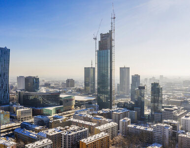 Miniatura: Najwyższy budynek Unii Europejskiej stoi w...
