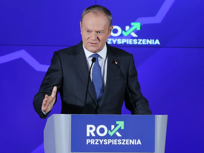 Tusk po roku wrócił w to samo miejsce. Zapowiedział „turboprzyspieszenie
