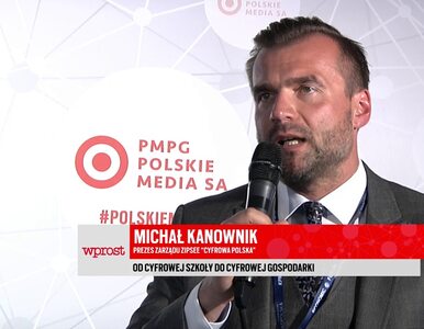 Miniatura: Michał Kanownik, prezes zarządu ZIPSEE...