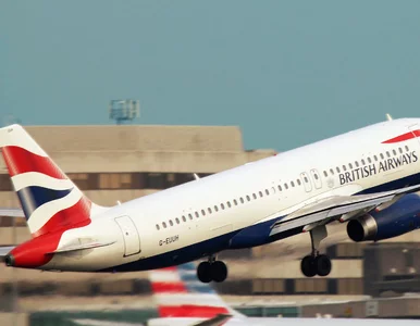 Miniatura: Dym na pokładzie samolotu British Airways....