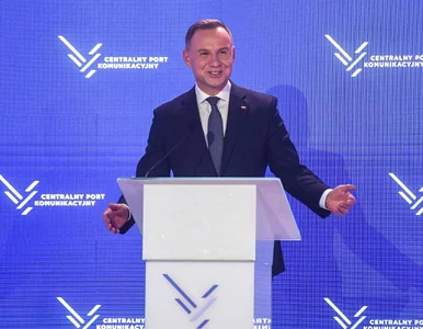 Miniatura: Andrzej Duda o CPK: To najważniejsza...