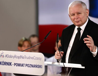 Miniatura: Kaczyński żartował na spotkaniu w Kórniku....