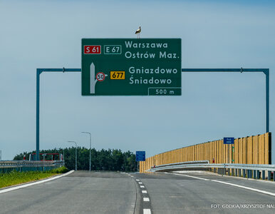 Od dziś nowy odcinek S61 Via Baltica. Do końca lipca dwa następne
