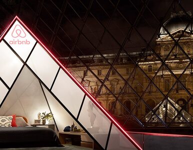 Miniatura: Noc w szklanej piramidzie w Luwrze. Airbnb...