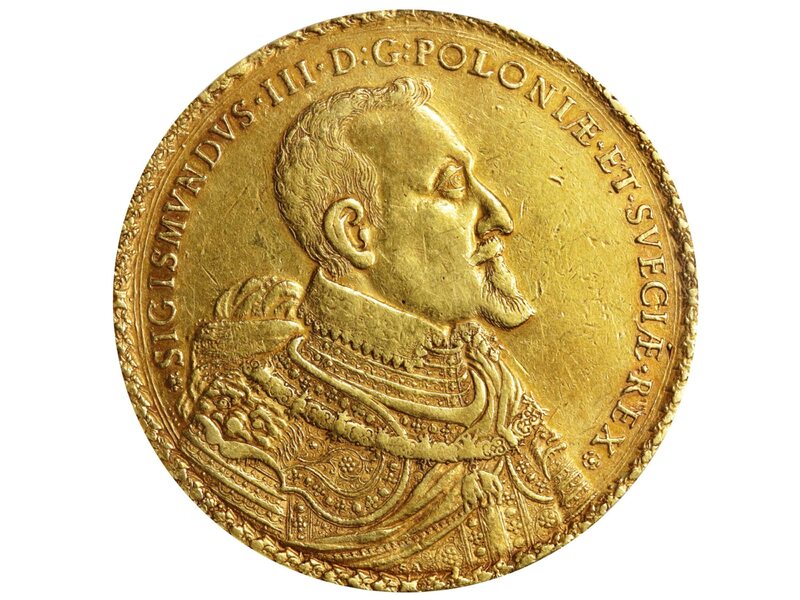 Moneta o nominale 80 dukatów z 1621 roku sprzedana za prawie milion dolarów