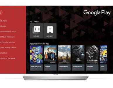 Usługa ,,Filmy i telewizja Google Play" debiutuje na telewizorach LG