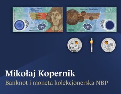 Miniatura: Mikołaj Kopernik na banknocie...