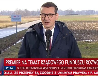 Morawiecki: Tak jak załataliśmy system podatkowy, tak będziemy łatać...