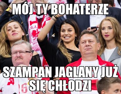 Miniatura: Sukces polskich piłkarzy w meczu z...