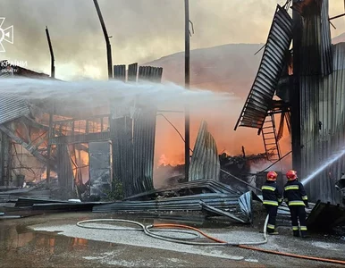 Miniatura: Rakieta uderzyła w fabrykę polskiej firmy....